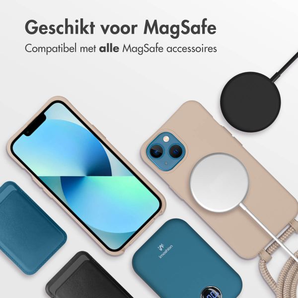 imoshion Color Backcover met afneembaar koord MagSafe Apple iPhone 13 - Nude