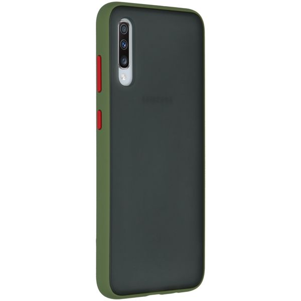 imoshion Frosted Backcover Samsung Galaxy A70 - Groen