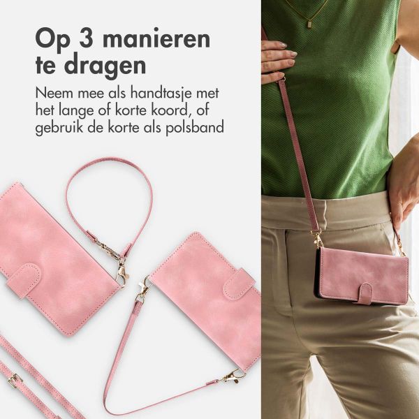 imoshion Bookcase met koord Samsung Galaxy S24 / S25 - Roze