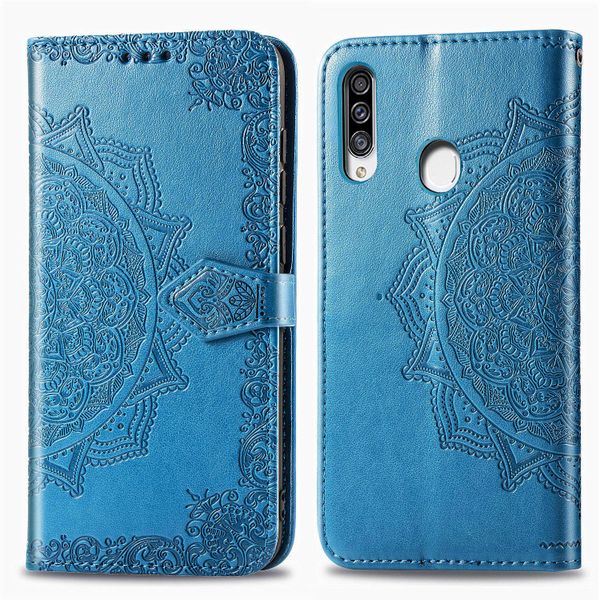 imoshion Mandala Bookcase Samsung Galaxy A20s - Turquoise