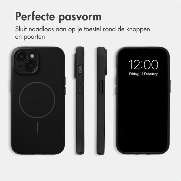 Accezz Grip Backcover met MagSafe Apple iPhone 13 - Zwart