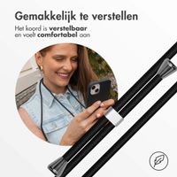 imoshion Siliconen hoesje met koord Apple iPhone 14 - Zwart