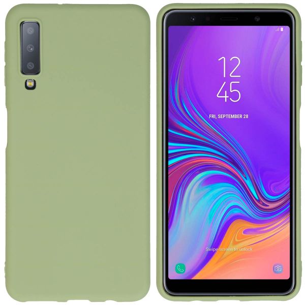 imoshion Color Backcover Samsung Galaxy A7 (2018) - Olive Green