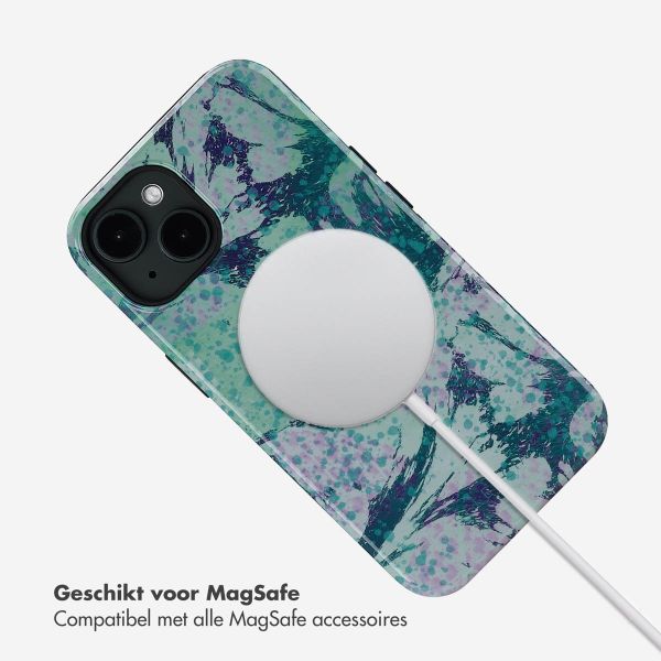 Selencia Vivid Backcover met MagSafe Apple iPhone 14 - Fresh Paint Green
