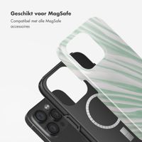 Selencia Vivid Tough Backcover met MagSafe iPhone 15 Pro - Nature Grayed Jade