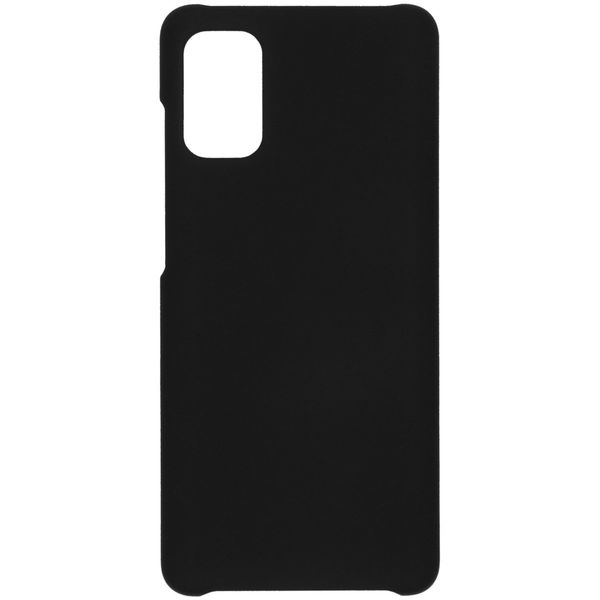 Effen Backcover Samsung Galaxy A41 - Zwart