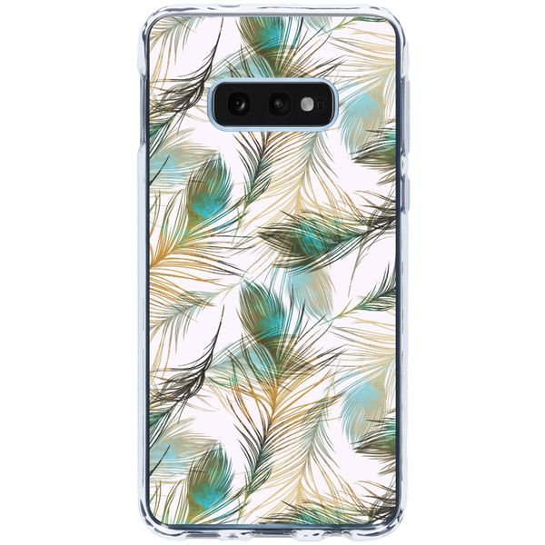 Design Backcover Samsung Galaxy S10e - Pauw Goud