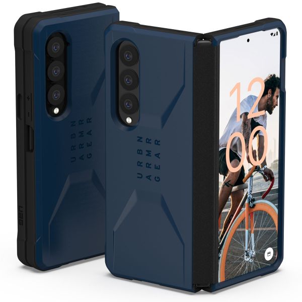 UAG Civilian Backcover Samsung Galaxy Z Fold 4 - Blauw