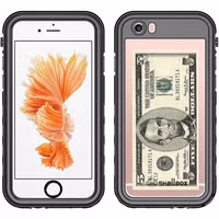 Redpepper Dot Plus Waterproof Backcover Apple iPhone SE (2022 / 2020) / 8 / 7 / 6(s) - Zwart