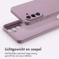 imoshion Color Backcover met MagSafe Samsung Galaxy A56 - Paars