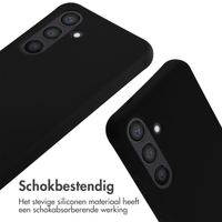 imoshion Siliconen hoesje met koord Samsung Galaxy S24 - Zwart