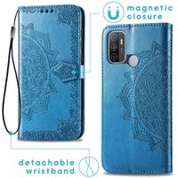 imoshion Mandala Bookcase Oppo A53 / Oppo A53s - Turquoise