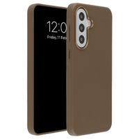 Accezz MagSafe Leather Backcover Samsung Galaxy A57 (5G) - Coffee Brown