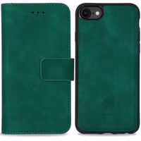 imoshion Uitneembare 2-in-1 Luxe Bookcase Apple iPhone SE (2020/2022) / 8 / 7 - Donkergroen