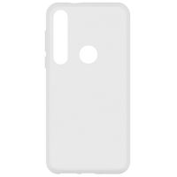 Softcase Backcover Motorola Moto G8 Plus - Transparant