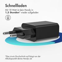 imoshion Wall Charger 18 Watt | USB-A - Zwart