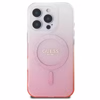Guess MagSafe IML Glitter Gradient Case Apple iPhone 16 Pro Max - Pink