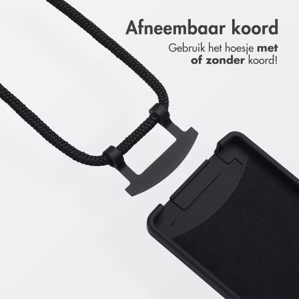 imoshion Color Backcover met afneembaar koord MagSafe Samsung Galaxy S25 Ultra - Zwart