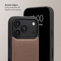 Selencia Nova Phone Case with Cord and Card Holder Apple iPhone 18 Pro Max / 17 Pro Max - Mocha Brown