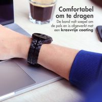 Accezz Steel Band Samsung Galaxy Watch 4 / 5 / 6 / 7 / FE (20 mm) - Zwart