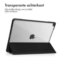 imoshion Trifold Hardcase Bookcase Apple iPad 9 (2021) 10.2 inch / iPad 8 (2020) 10.2 inch / iPad 7 (2019) 10.2 inch - Zwart