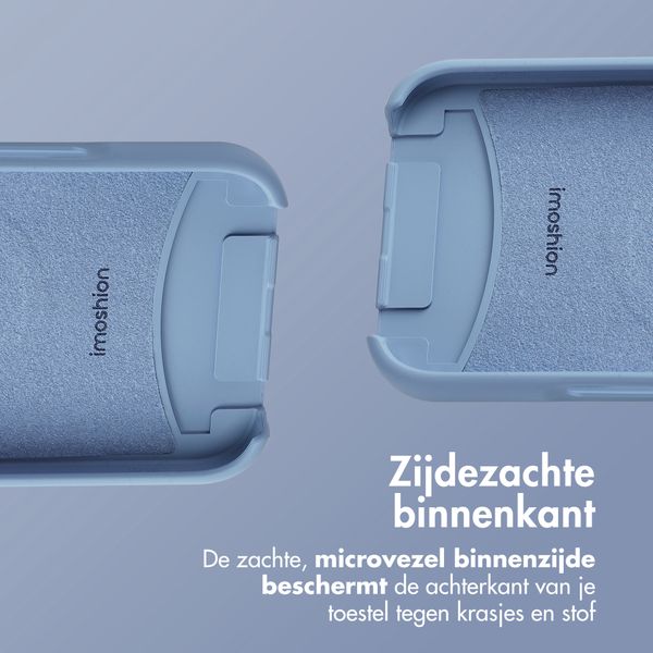 imoshion Color Backcover met afneembaar koord MagSafe Apple iPhone 16 Pro - Ash Blue