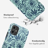 Selencia Vivid Tough Backcover iPhone 11 - Tropical Vibes Light Blue