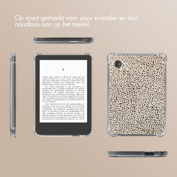 imoshion Design Clear Backcover Kobo Clara Colour / Clara BW - Desert Dots