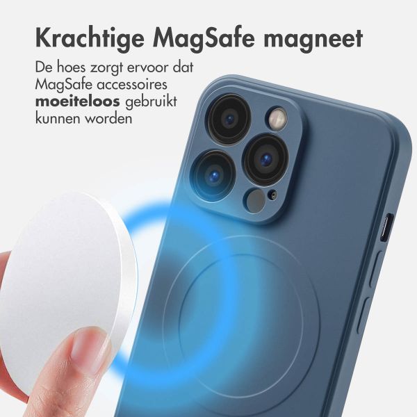 imoshion Color Backcover met MagSafe Apple iPhone 13 Pro - Donkerblauw