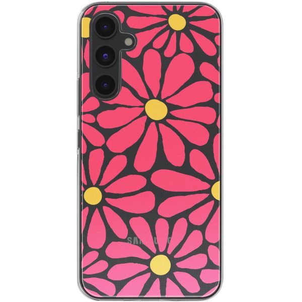 imoshion  Design hoesje Samsung Galaxy A54 - Dusty Rose Flowers Connect