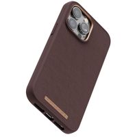 Njorð Collections Genuine Leather MagSafe Case iPhone 14 Pro Max - Dark Brown