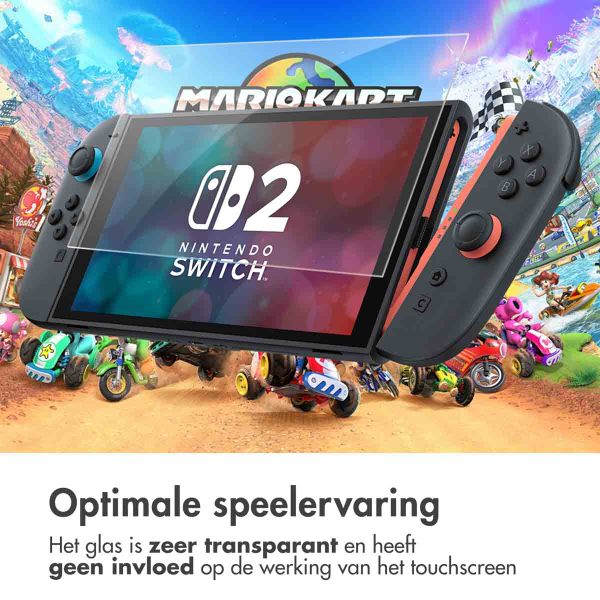 imoshion Gehard Glas Screenprotector Nintendo Switch 2