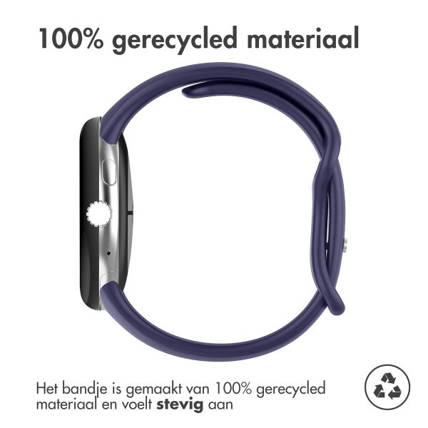 imoshion Siliconen⁺ bandje Google Pixel Watch / Watch 2 / Watch 3 / Watch 4 (41 mm) - Maat L - Donkerblauw