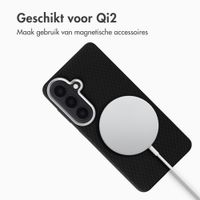 Accezz Mesh Backcover met MagSafe Samsung Galaxy S26 - Zwart