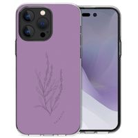 imoshion Design hoesje iPhone 14 Pro Max - Floral Purple