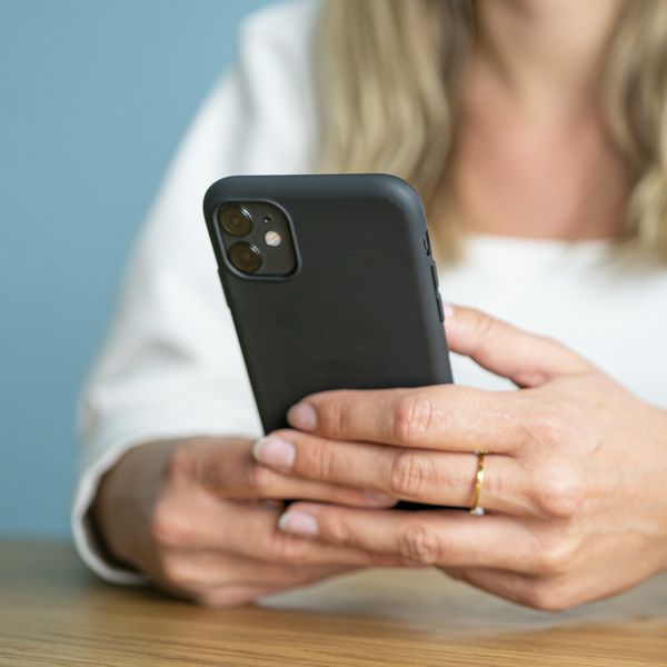 imoshion Color Backcover Samsung Galaxy S21 Plus - Zwart