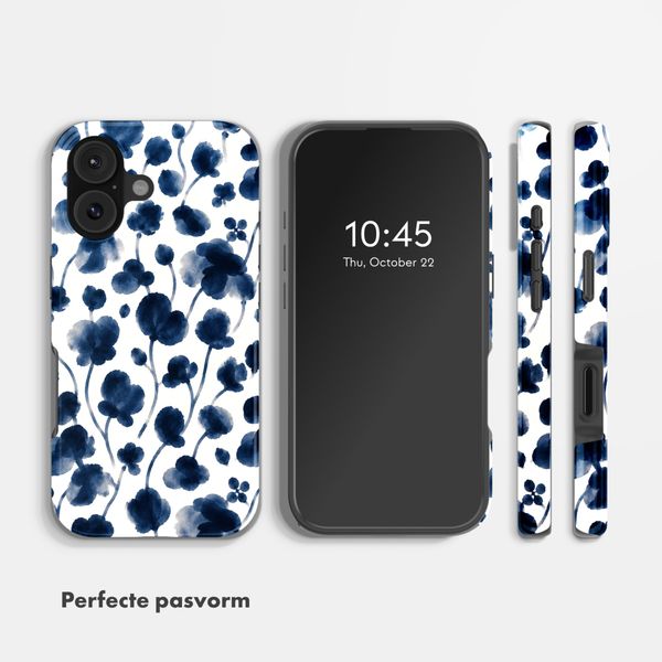 Selencia Vivid Backcover met MagSafe Apple iPhone 17 - Midnight Blossom