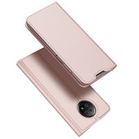 Dux Ducis Slim Softcase Bookcase Xiaomi Redmi Note 9T (5G) - Rosé Goud