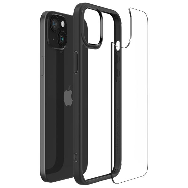 Spigen Ultra Hybrid Backcover Apple iPhone 15 - Matte Black