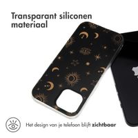imoshion Design hoesje Apple iPhone 15 - Sky Black Transparent