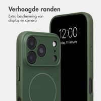Accezz Grip Backcover met MagSafe Apple iPhone 18 Pro / 17 Pro - Donkergroen