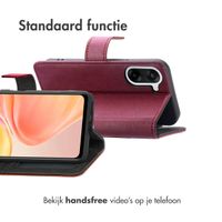 imoshion Luxe Bookcase OnePlus Nord CE5 - Bordeaux