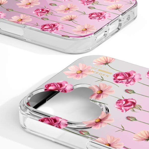 iDeal of Sweden Mirror Case Apple iPhone 16 - Rose Blush Floral