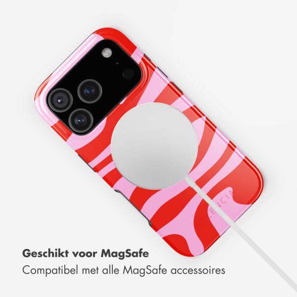 Selencia Vivid Backcover met MagSafe Apple iPhone 17 Pro - Dream Swirl Pink