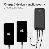 imoshion Powerbank 27,000 mAh - Quick Charge and Power Delivery - Black