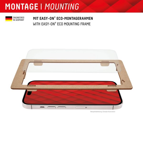 Displex Screenprotector Real Glass + Case Samsung Galaxy A55 - Transparant