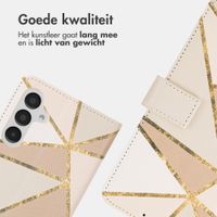 imoshion Design Bookcase Samsung Galaxy A16 - Beige Graphic