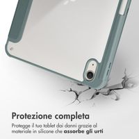imoshion Origami Bookcase Apple iPad 11 (2025) 11 inch A16 / iPad 10 (2022) 10.9 inch - Donkergroen