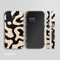Selencia Vivid Back Cover Apple iPhone 17 - Art Wave Black