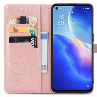 imoshion Mandala Bookcase Oppo Find X3 Lite - Rosé Goud